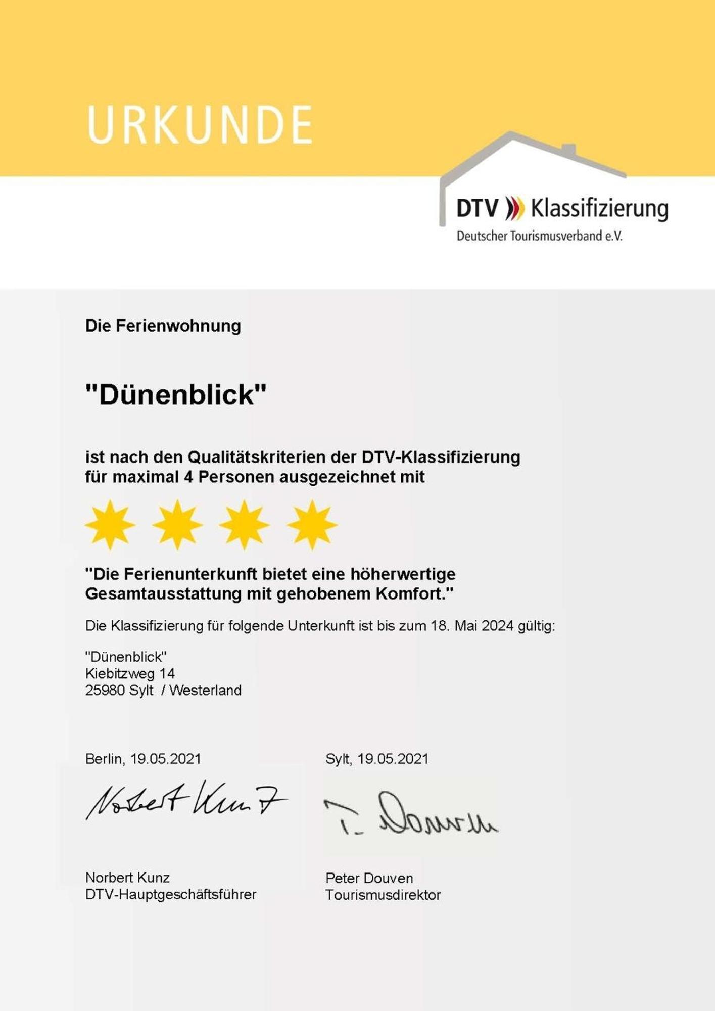 Duenenblick Apartment